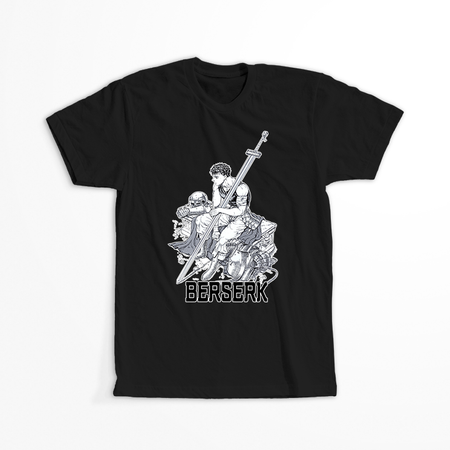 Koszulka Czarna - Berserk - WYBIERZ KOLOR KOSZULKI I FASON