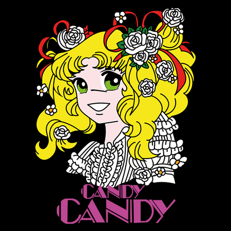 Koszulka Biała Candy Candy - WYBIERZ KOLOR KOSZULKI I FASON