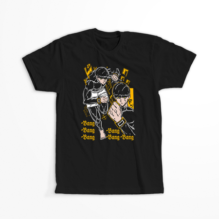 Koszulka Czarna -  MASHLE - WYBIERZ KOLOR KOSZULKI I FASON