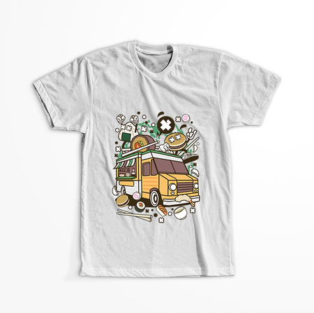 Koszulka Food truck WYBIERZ KOLOR KOSZULKI I FASON