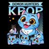 Koszulka Czarna KPop Demon Hunters WYBIERZ KOLOR KOSZULKI I FASON