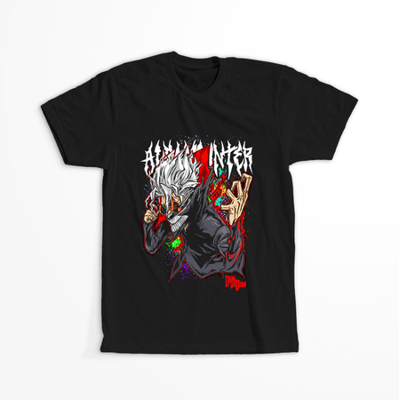 Koszulka Czarna Dandadan - WYBIERZ FASON KOSZULKI