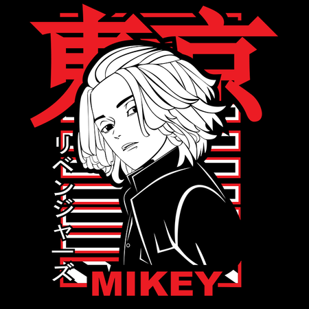 Koszulka Czarna Tokyo Revengers WYBIERZ KOLOR KOSZULKI I FASON