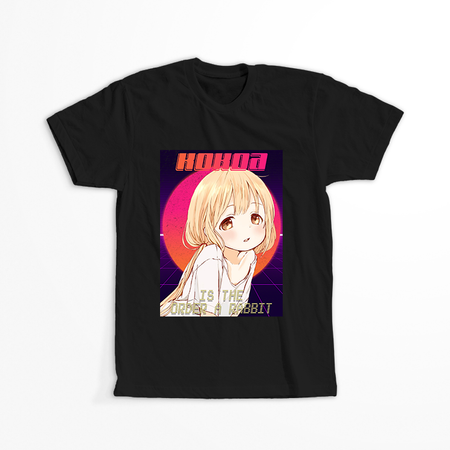 Koszulka Czarna - Is the Order a Rabbit?  - WYBIERZ KOLOR KOSZULKI I FASON