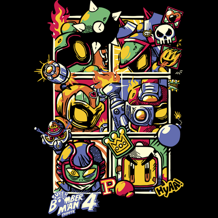 Koszulka Bomberman WYBIERZ KOLOR KOSZULKI I FASON