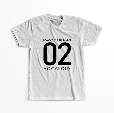 Koszulka Biała Vocaloid Hatsune Miku - WYBIERZ KOLOR KOSZULKI I FASON