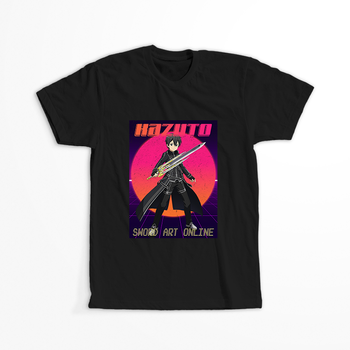 Koszulka Czarna Sword Art Online WYBIERZ KOLOR KOSZULKI I FASON