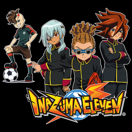 Koszulka Biała - Inazuma Eleven- WYBIERZ KOLOR KOSZULKI I FASON