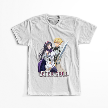 Koszulka Biała Peter Grill to Kenja no Jikan - WYBIERZ KOLOR KOSZULKI I FASON