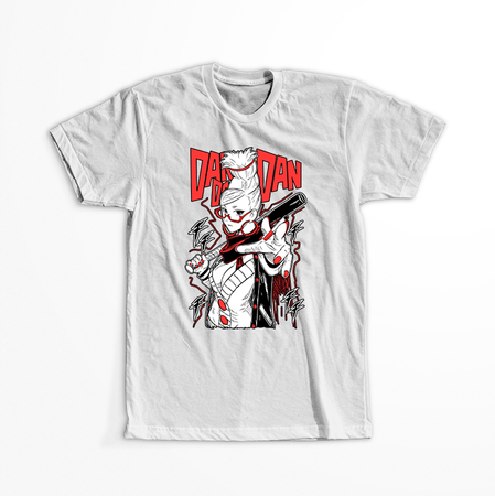 Koszulka Biała Dandadan - WYBIERZ FASON KOSZULKI