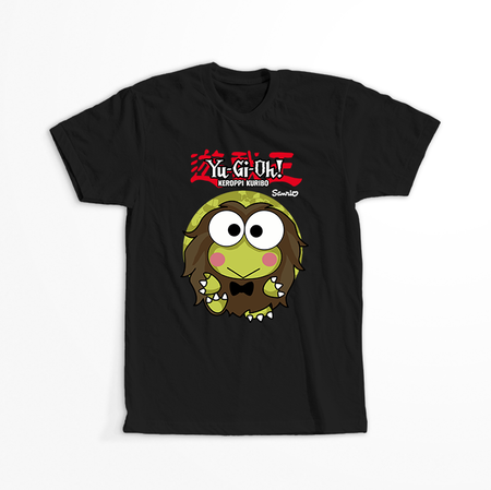 Koszulka Czarna - Keroppi & Yu-Gi-Oh! - WYBIERZ KOLOR KOSZULKI I FASON