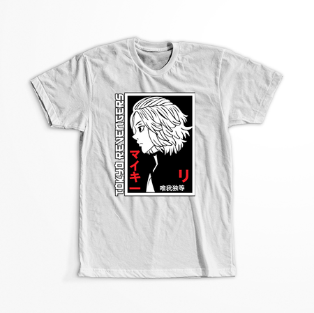Koszulka Biała Tokyo Revengers WYBIERZ KOLOR KOSZULKI I FASON