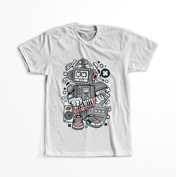 Koszulka Robot WYBIERZ KOLOR KOSZULKI I FASON
