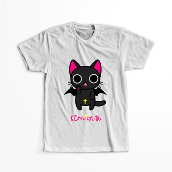 Koszulka Biała Nyanpire WYBIERZ KOLOR KOSZULKI I FASON