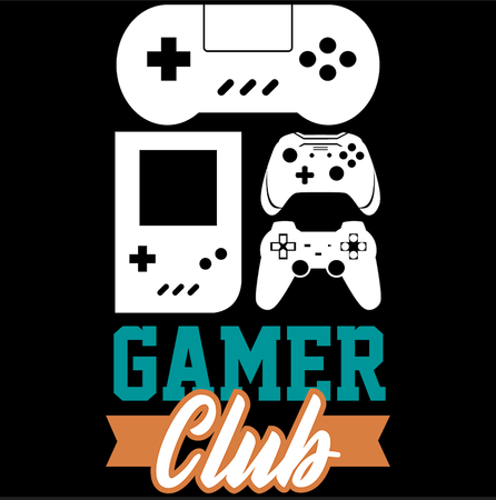Koszulka Gamer club WYBIERZ KOLOR KOSZULKI I FASON