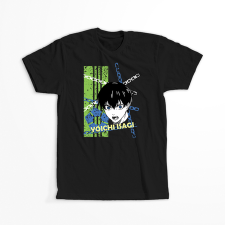 Koszulka Czarna - Blue Lock - WYBIERZ KOLOR KOSZULKI I FASON