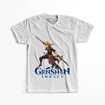 Koszulka Biała Genshin Impact - Thoma - WYBIERZ KOLOR