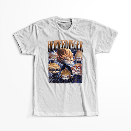 Koszulka Biała - League of Legends & Arcane - WYBIERZ KOLOR KOSZULKI I FASON