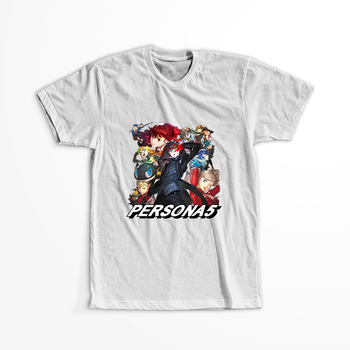 Koszulka Biała Persona - WYBIERZ KOLOR KOSZULKI I FASON
