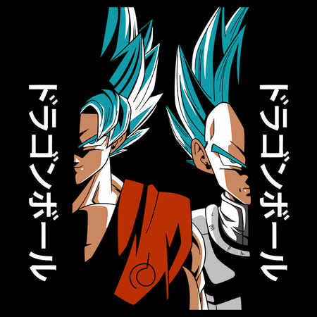 Koszulka Czarna Dragon Ball - WYBIERZ KOLOR KOSZULKI I FASON