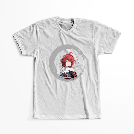 Koszulka Biała Wuthering Waves - WYBIERZ FASON I KOLOR KOSZULKI 