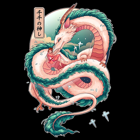 Torba z uszami z Spirited Away / W krainie bogów