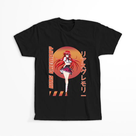 Koszulka Czarna Highschool DxD - WYBIERZ KOLOR KOSZULKI I FASON