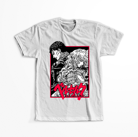 Koszulka Biała - Berserk - WYBIERZ KOLOR KOSZULKI I FASON
