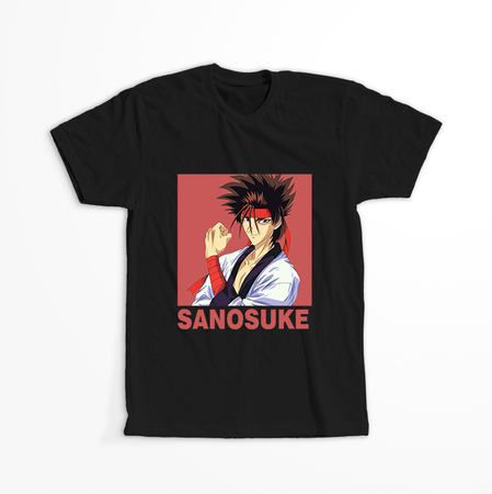 Koszulka Czarna Rurouni Kenshin WYBIERZ KOLOR KOSZULKI I FASON