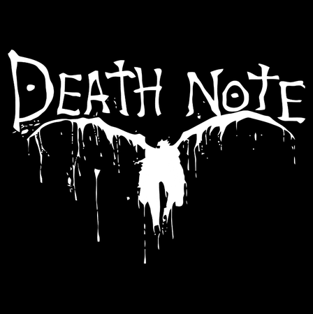 Koszulka Czarna Death Note - WYBIERZ KOLOR KOSZULKI I FASON