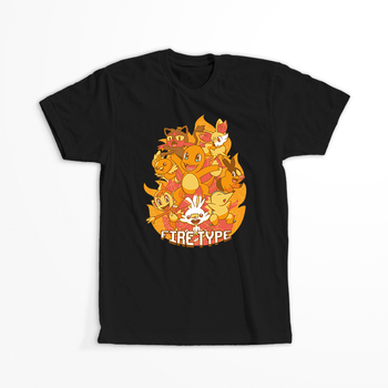 Koszulka Czarna  - Pokemon - WYBIERZ KOLOR KOSZULKI I FASON