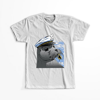 Koszulka Kapitan foczka WYBIERZ KOLOR KOSZULKI I FASON