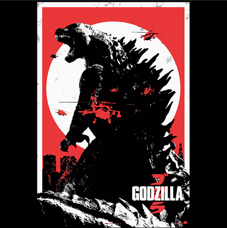 Torba z uszami z Godzilla