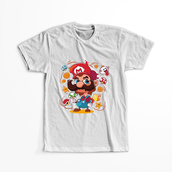 Koszulka Super Mario Bros. WYBIERZ KOLOR KOSZULKI I FASON