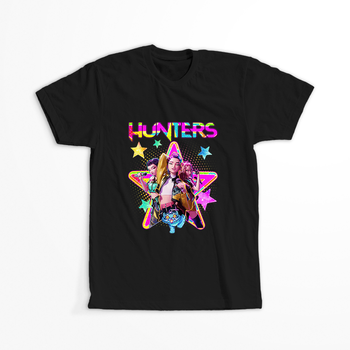 Koszulka Czarna KPop Demon Hunters WYBIERZ KOLOR KOSZULKI I FASON