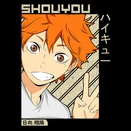 Koszulka Biała - Haikyuu!! - WYBIERZ KOLOR KOSZULKI I FASON