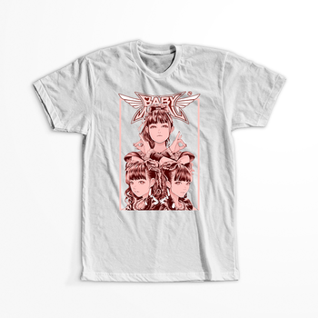 Koszulka Biała Baby Metal - WYBIERZ KOLOR KOSZULKI I FASON