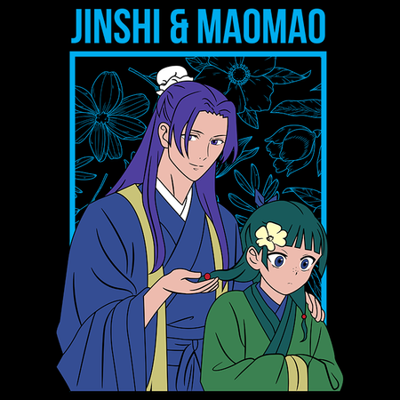 Koszulka Biała The Apothecary Diaries / Zapiski Zielarki - WYBIERZ FASON I KOLOR KOSZULKI 