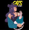 Koszulka Love cats KOLOR KOSZULKI I FASON