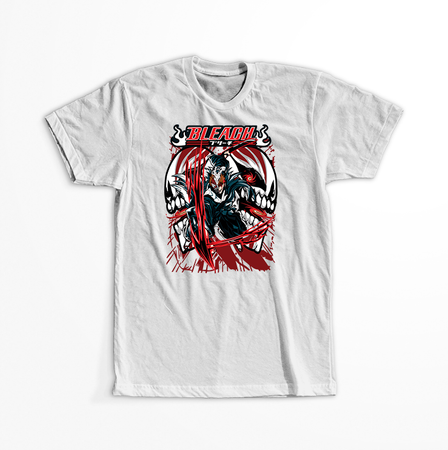 Koszulka Biała Bleach - WYBIERZ KOLOR KOSZULKI I FASON