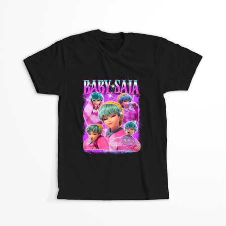 Koszulka Czarna KPop Demon Hunters WYBIERZ KOLOR KOSZULKI I FASON