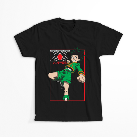 Koszulka Czarna Hunter x Hunter WYBIERZ KOLOR KOSZULKI I FASON