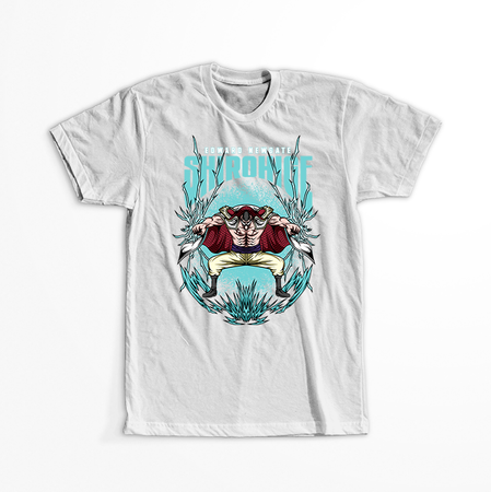 Koszulka Biała One Piece - WYBIERZ KOLOR KOSZULKI I FASON