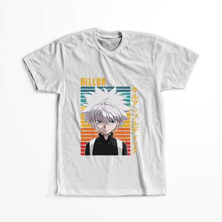 Koszulka Biała Hunter x Hunter WYBIERZ KOLOR KOSZULKI I FASON