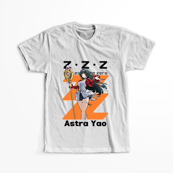 Koszulka Biała - Zenless Zone Zero - WYBIERZ KOLOR KOSZULKI I FASON