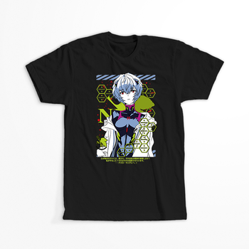 Koszulka Czarna Neon Genesis Evangelion - WYBIERZ KOLOR KOSZULKI I FASON