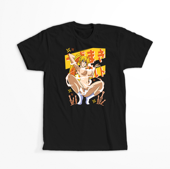 Koszulka Czarna Naruto / Boruto - WYBIERZ KOLOR KOSZULKI I FASON