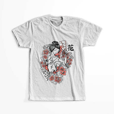 Koszulka Gejsza WYBIERZ KOLOR KOSZULKI I FASON