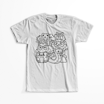 Koszulka Zoo WYBIERZ KOLOR KOSZULKI I FASON