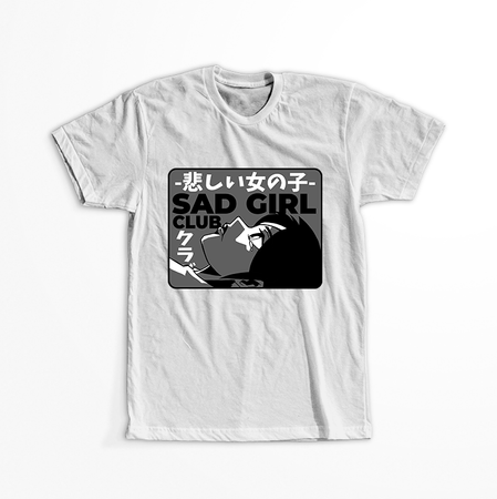 Koszulka Sad girl WYBIERZ KOLOR KOSZULKI I FASON